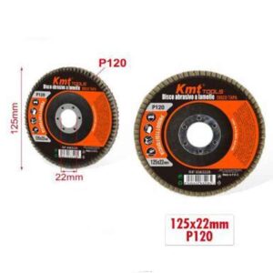 KMT Δίσκος Λείανσης P120 125x22mm- Sanding Disc - sukki.gr