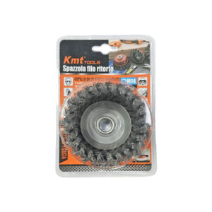 KMT Tools Συρματόβουρτσα για Δράπανο 125mm M14  - Drill Brush - sukki.gr