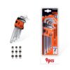 KMT Σετ με 9 Κλειδιά Άλλεν - Εργαλεία Allen - Durable Wrench 9pc Hex Key Set - sukki.gr
