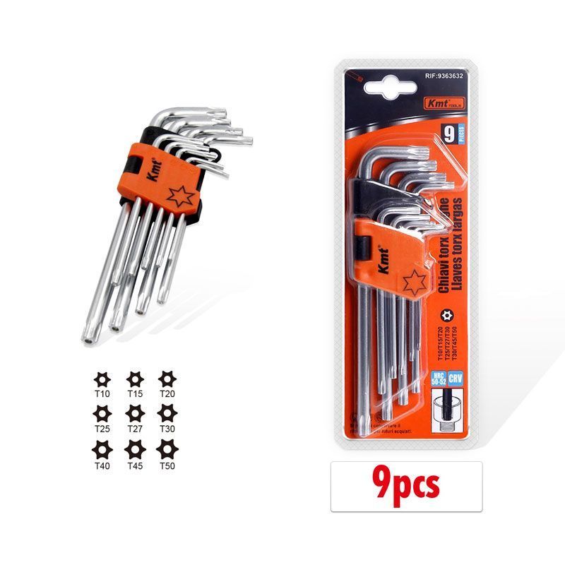 KMT Σετ με 9 Κλειδιά Άλλεν - Εργαλεία Allen - Durable Wrench 9pc Hex Key Set - sukki.gr