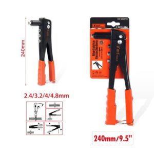KMT Πριτσιναδόρος με 4 Μύτες 2.4/3.2/4/4.8mm - Riveter - sukki.gr