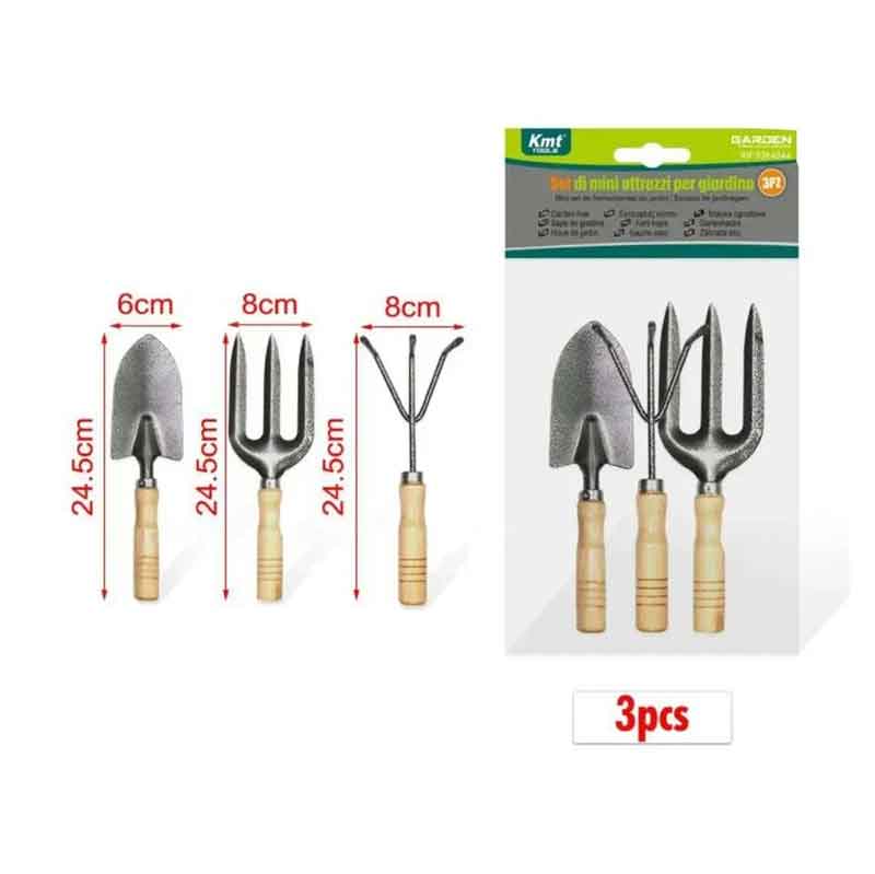 KMT Σετ Εργαλείων Κήπου 3 Τεμάχια - Garden Tool Set 3 Pieces - sukki.gr