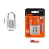 KMT Λουκέτο με Συνδυασμό 40mm - Coded Lock - sukki.gr