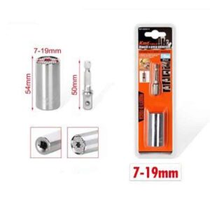 KMT Πολυκαρυδάκι με Καρέ Υποδοχής 7-19mm - Universal Socket Tools - sukki.gr