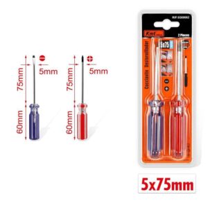 KMT Κατσαβίδι 5x75mm - Screwdriver - sukki.gr