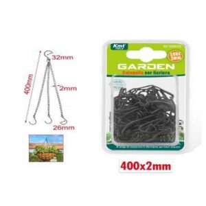 KMT Αλυσίδες Για Κρέμασμα Γλαστρών 400*2mm -  Chains For Hanging Pots KMT Tools - sukki.gr