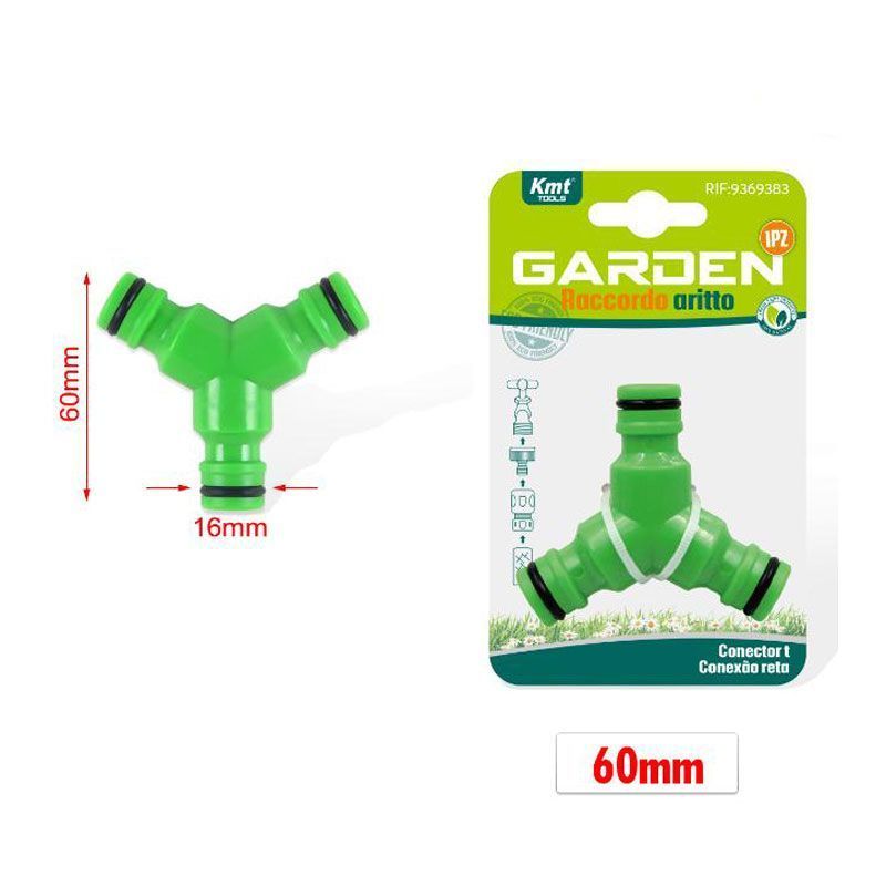 KMT Tools Ρακόρ Ποτίσματος Διακλαδωτής 60 Χιλιοστών - Watering Connector Splitter - sukki.gr