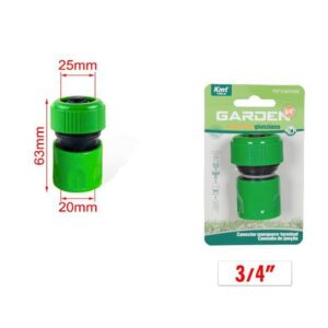 KMT Tools Ρακόρ Ποτίσματος για Λάστιχο 3/4″ 63 Χιλιοστών-  Watering Fitting for Hose - sukki.gr