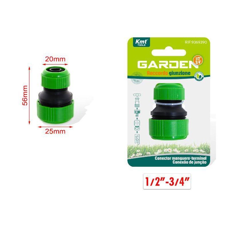 KMT Tools Ρακόρ Ποτίσματος για Λάστιχο 1/2″-3/4″ 56 Χιλιοστών - Watering Fitting for Hose - sukki.gr