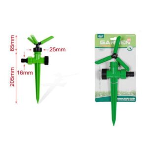 KMT Tools Tριπλό Καρφωτό-Μπεκ Ποτίσματος Κήπου 27cm - Triple Spike Garden Watering Nozzle - sukki.gr
