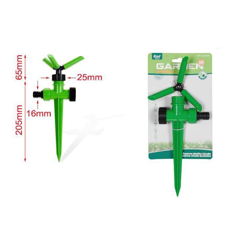 KMT Tools Tριπλό Καρφωτό-Μπεκ Ποτίσματος Κήπου 27cm - Triple Spike Garden Watering Nozzle - sukki.gr