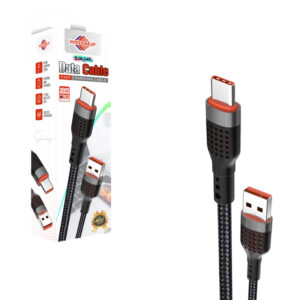 Wisdomup Καλώδιο Φόρτισης USB σε Type-C Ταχείας Φόρτισης SJX-34T - USB to Type-C Fast Charging Cable - sukki.gr
