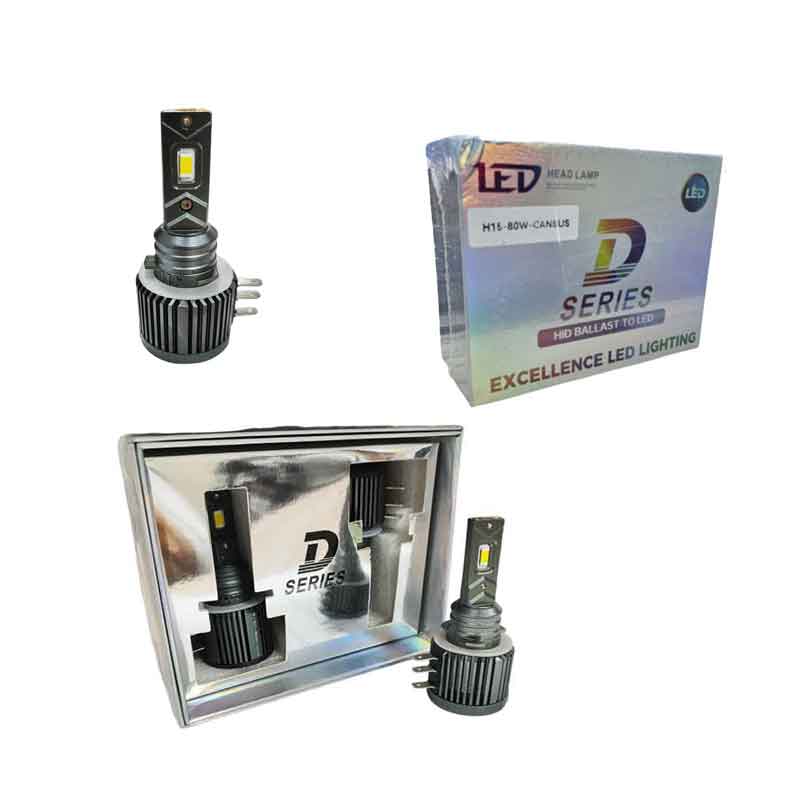 D Series Λάμπες Αυτοκινήτου LED H15 80W CANBUS - Excellence Led Lighting - sukki.gr