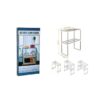 Διπλή Ραφιέρα Πολλών Χρήσεων - Multi-Function Telescopic Framework - sukki.gr