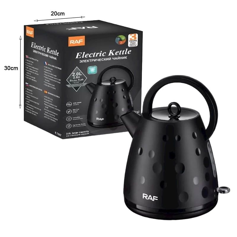 Raf Ηλεκτρικός Βραστήρας 1.7L 1850-2200W RAF R.7807 - Electric Kettle - Image 5