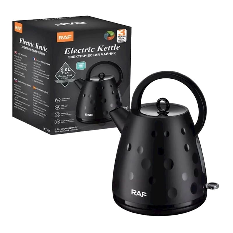 Raf Ηλεκτρικός Βραστήρας 1.7L 1850-2200W RAF R.7807 - Electric Kettle - sukki.gr
