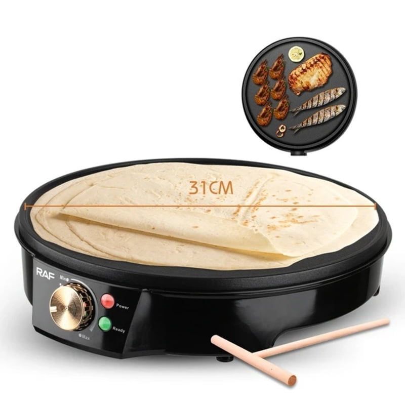 RAF Κρεπιέρα 1200W R.528 - Crepe & Pancake Maker - Image 3