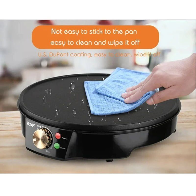 RAF Κρεπιέρα 1200W R.528 - Crepe & Pancake Maker - Image 4