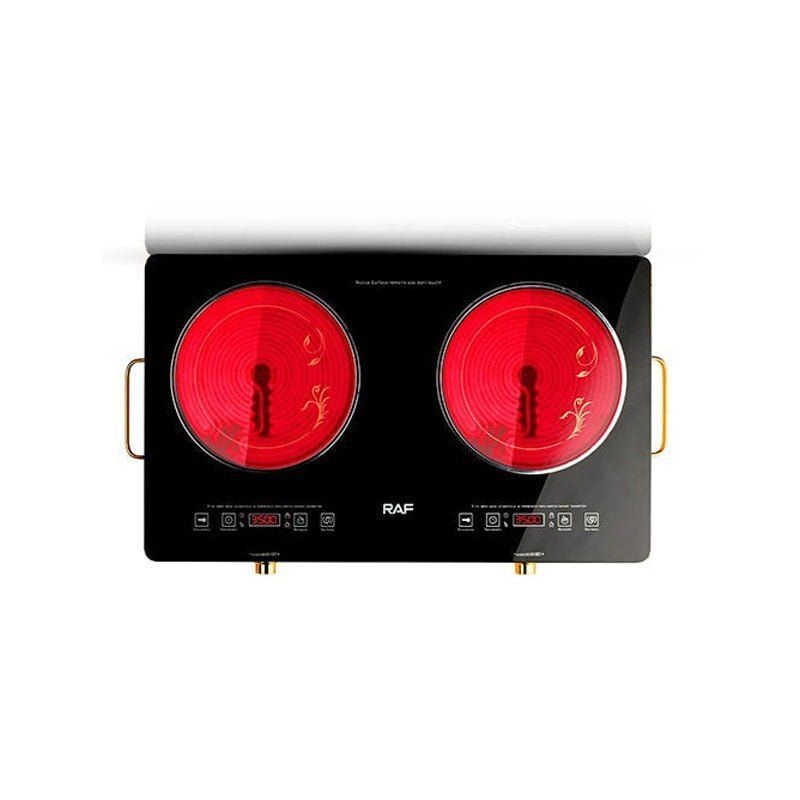 RAF Επιτραπέζια Εστία Κεραμική Διπλή 7000W R.8088 - Infrared Cooker R.8088 - Image 4