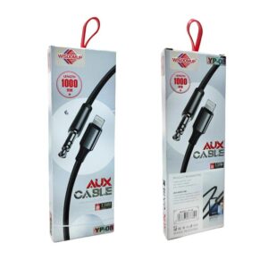 Wisdomup Καλώδιο AUX 3.5mm Jack σε Lightning 1m YP-08 - AUX Cable - sukki.gr