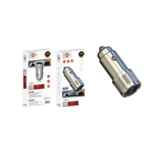 Wisdomup Φορτιστής Αυτοκινήτου με 2 θύρες CC-12 30W - PD + Fast car charger - sukki.gr
