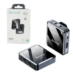 Baiwangli Ασύρματο μικρόφωνο Type-C SX39 - Wireless Microphone HiFi Audio 2.4G - sukki.gr