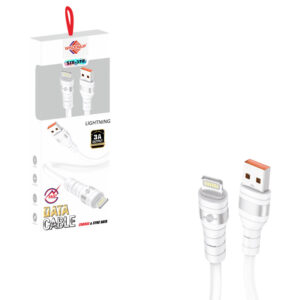 Wisdomup Καλώδιο Φόρτισης USB σε Lightning 3A Ταχείας Φόρτισης SJX-37P - USB to Lightning Fast Charging Cable - sukki.gr