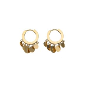 ΓΥΝΑΙΚΕΙΑ ΣΚΟΥΛΑΡΙΚΙΑ ΚΡΙΚΟΙ ΑΠΟ ΑΤΣΑΛΙ-WOMEN'S STEEL EARRINGS - sukki.gr