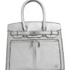 Τσάντα χειρός JD-7610 – Ασημί BAG TO BAG - sukki.gr