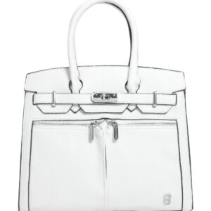 Τσάντα χειρός JD-7610 – Ασπρο BAG TO BAG - sukki.gr
