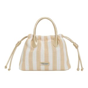 Τσάντα χειρός F2566-4 – Χρυσό BAG TO BAG - sukki.gr
