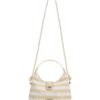 Τσάντα χειρός F2566-2L – Χρυσό BAG TO BAG - sukki.gr