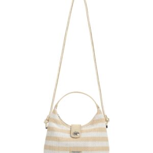 Τσάντα χειρός F2566-2L – Χρυσό BAG TO BAG - sukki.gr