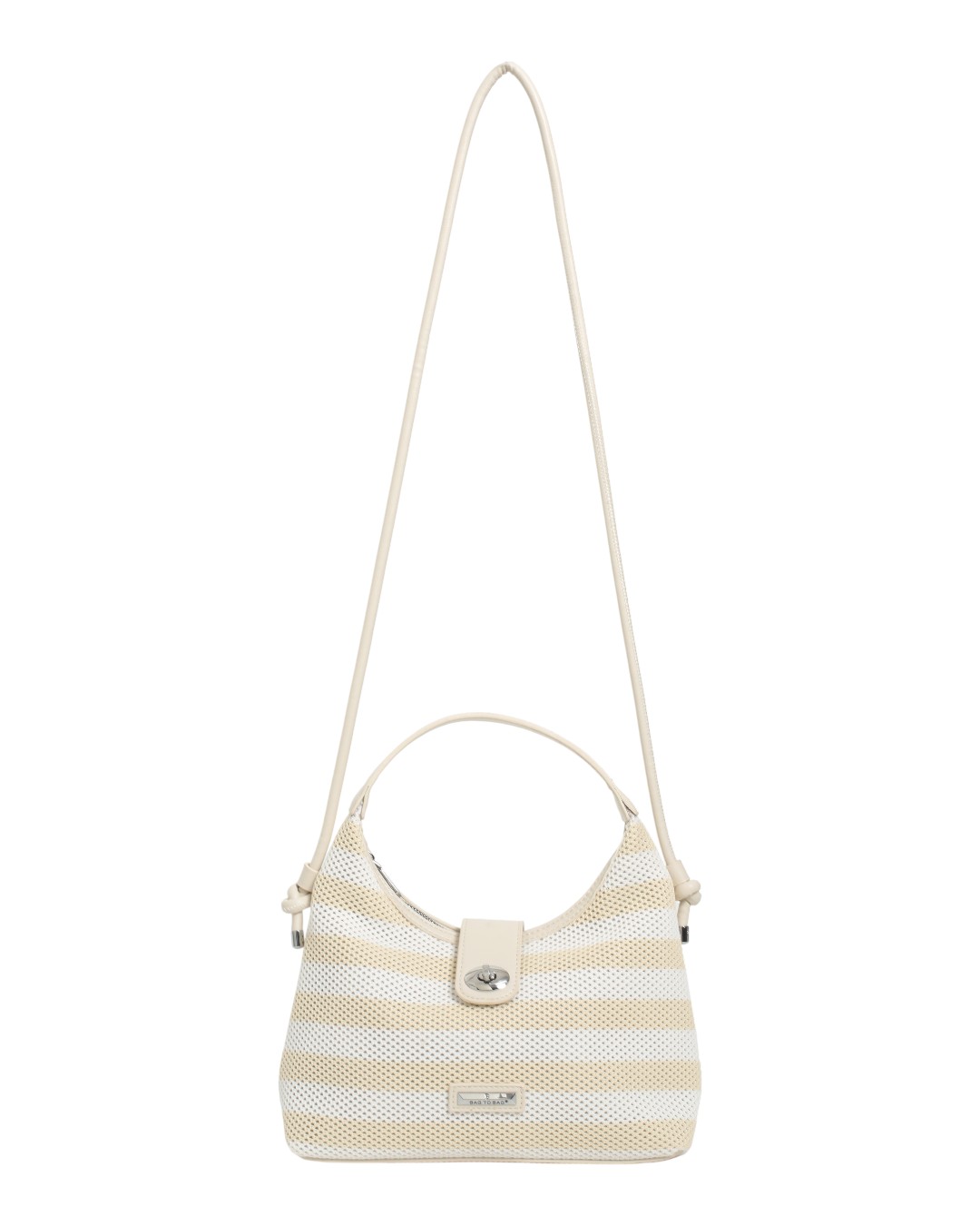 Τσάντα χειρός F2566-2L – Μπέζ BAG TO BAG - sukki.gr