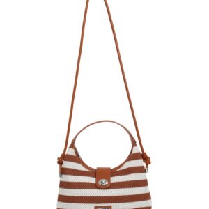 Τσάντα χειρός F2566-2L – Brown BAG TO BAG - sukki.gr