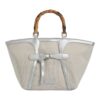 Τσάντα χειρός ND-90311 – Ασημί BAG TO BAG - sukki.gr