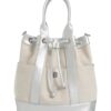 Τσάντα χειρός ND-90321 – Ασημί BAG TO BAG - sukki.gr