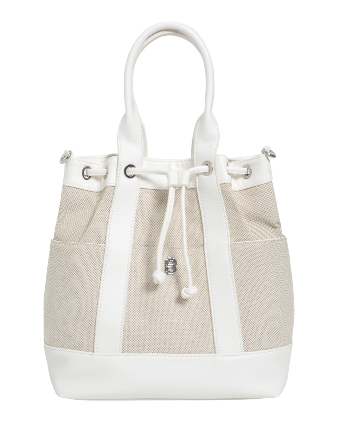 Τσάντα χειρός ND-90321 – Ασπρο BAG TO BAG - sukki.gr