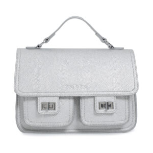 Τσάντα χειρός KX2422 – Ασημί BAG TO BAG - sukki.gr