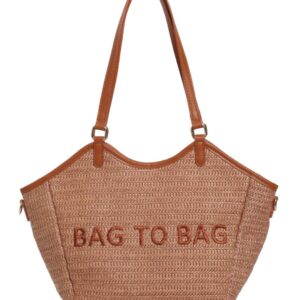 Τσάντα Ώμου BTB0040 – Κάμελ BAG TO BAG - sukki.gr