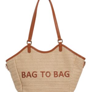 Τσάντα Ώμου BTB0040 – Κάμελ BAG TO BAG - sukki.gr