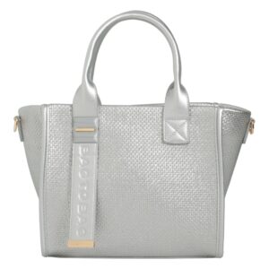 Τσάντα χειρός BTB0031 – Ασημί BAG TO BAG - sukki.gr