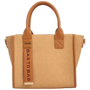 Τσάντα χειρός BTB0031 – Brown BAG TO BAG - sukki.gr