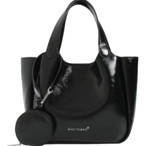 Τσάντα χειρός KX2509 – Μαύρο BAG TO BAG - sukki.gr