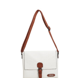 Τσάντα χιαστί HS-13531 – Ασπρο BAG TO BAG - sukki.gr
