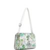 Τσαντάκι χειρός με λουλούδια WH8005 – Πράσινο BAG TO BAG - sukki.gr