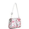Τσαντάκι χειρός με λουλούδια WH8005 – Κόκκινο BAG TO BAG - sukki.gr