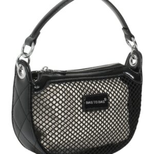 Τσάντα χειρός KX2503 – Μαύρο BAG TO BAG - sukki.gr