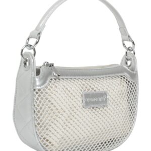 Τσάντα χειρός KX2503 – Ασημί BAG TO BAG - sukki.gr