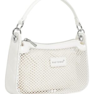 Τσάντα χειρός KX2504 – Ασπρο BAG TO BAG - sukki.gr